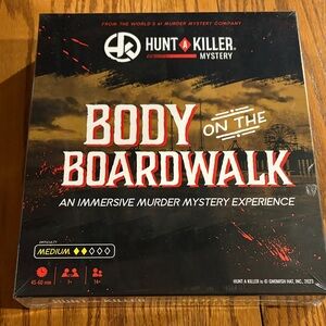 Hunt A Killer Body on the Boardwalk Game-NEW-Unopened